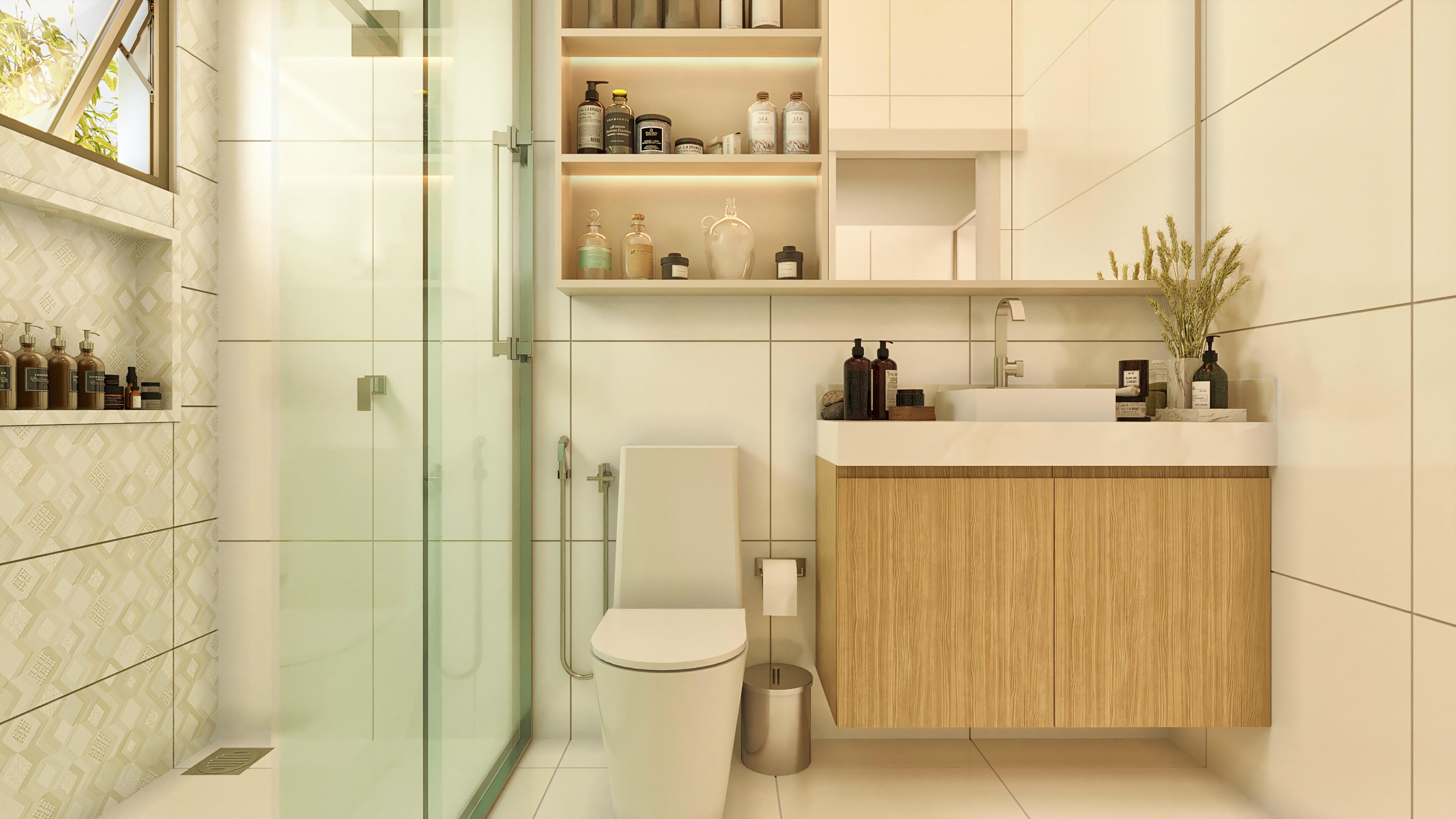 Baño completo.