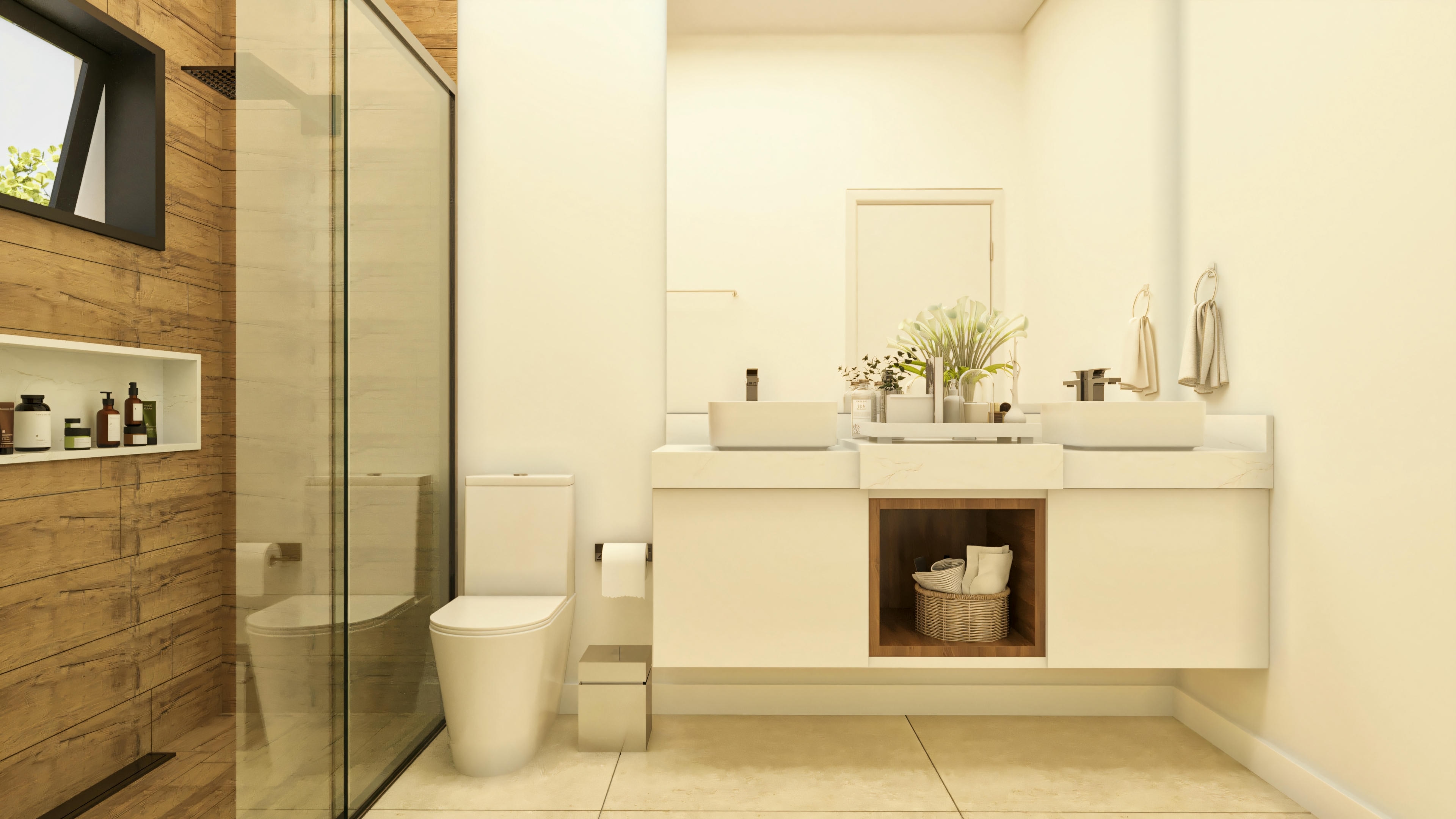Baño de la suite.