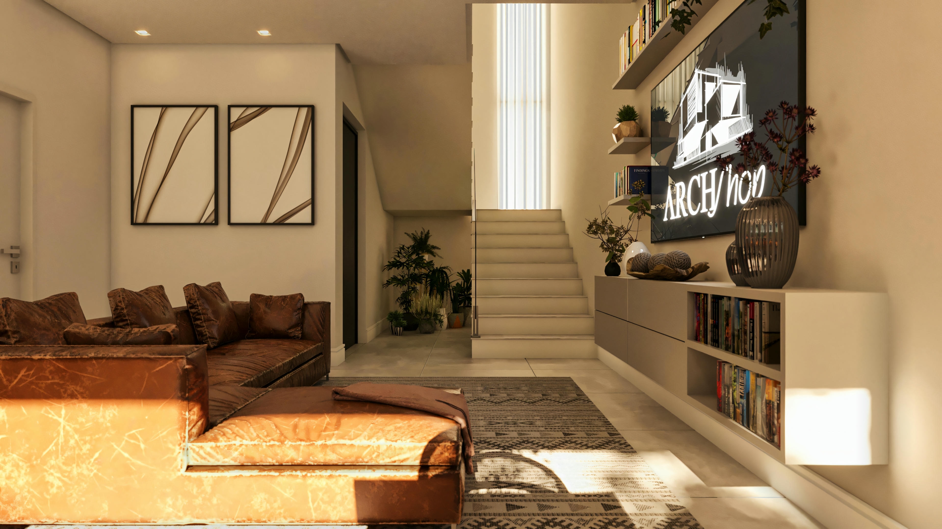 Image of integrated living room.