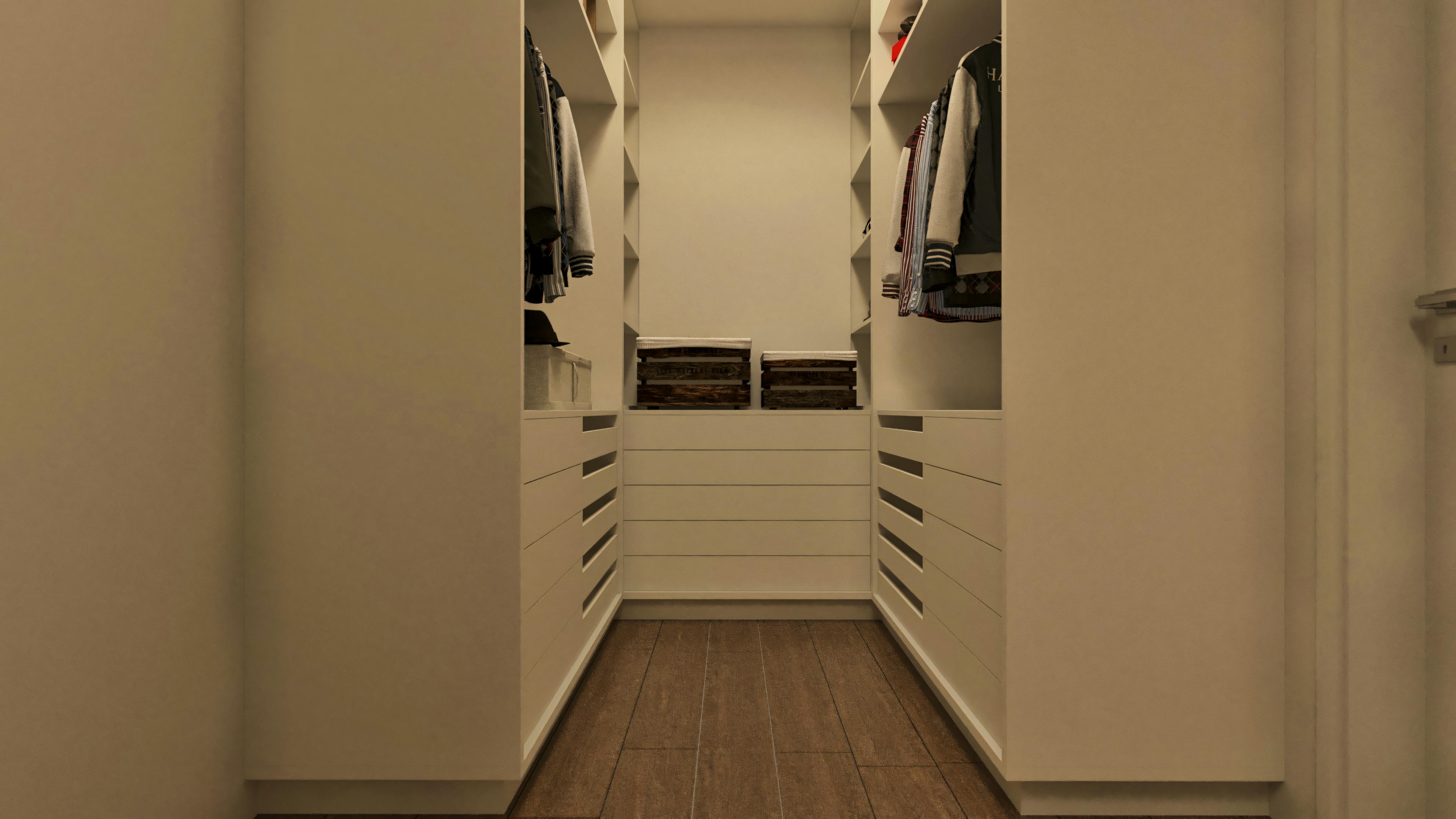 Closet casal.