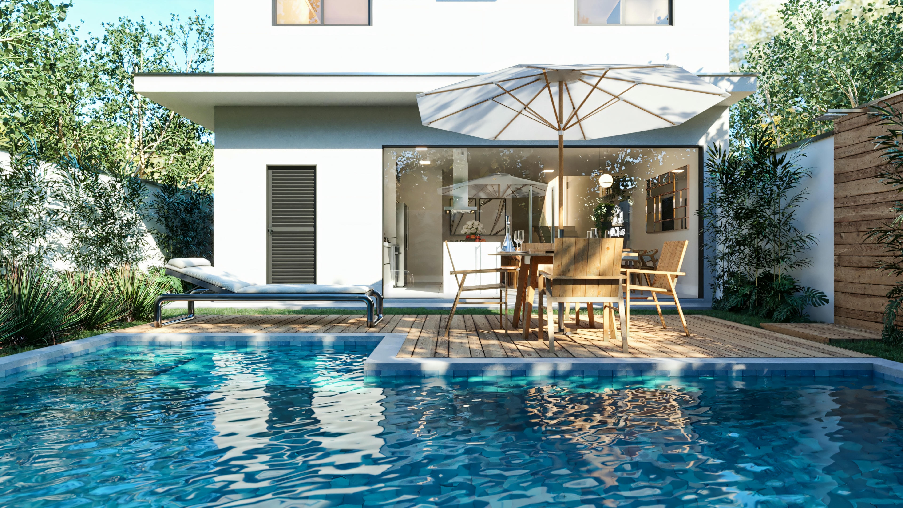 Image of house with pool.