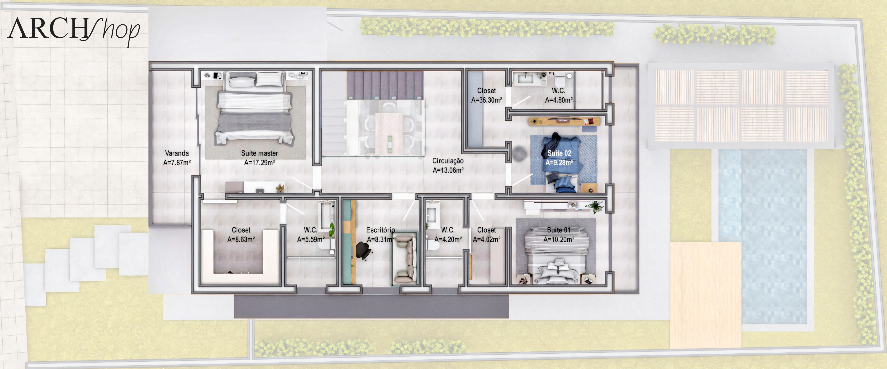 13x30 architectural project.