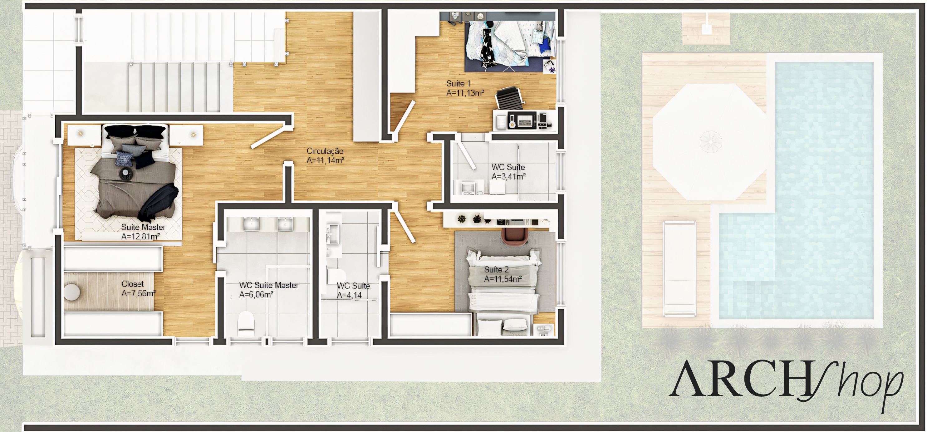 Casa 10x25.