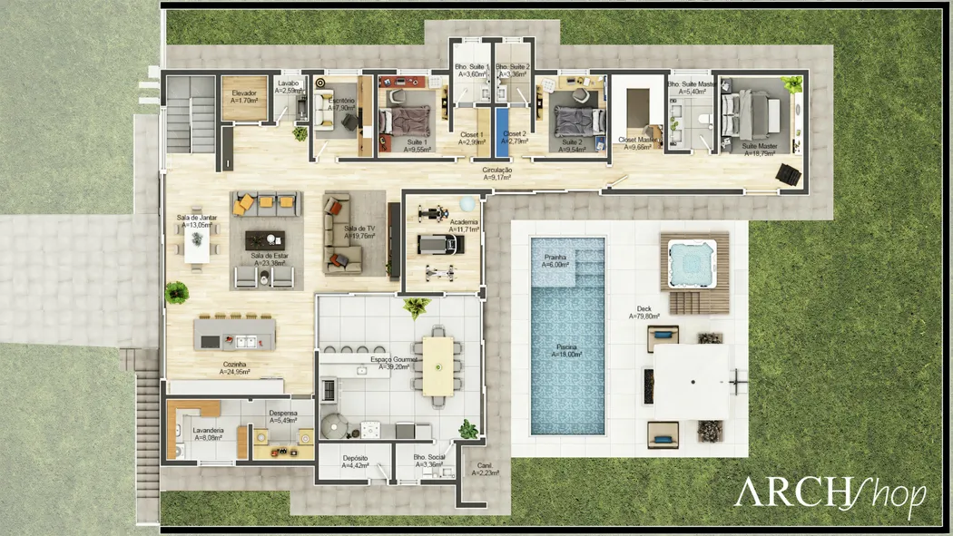 Casa 25x40.