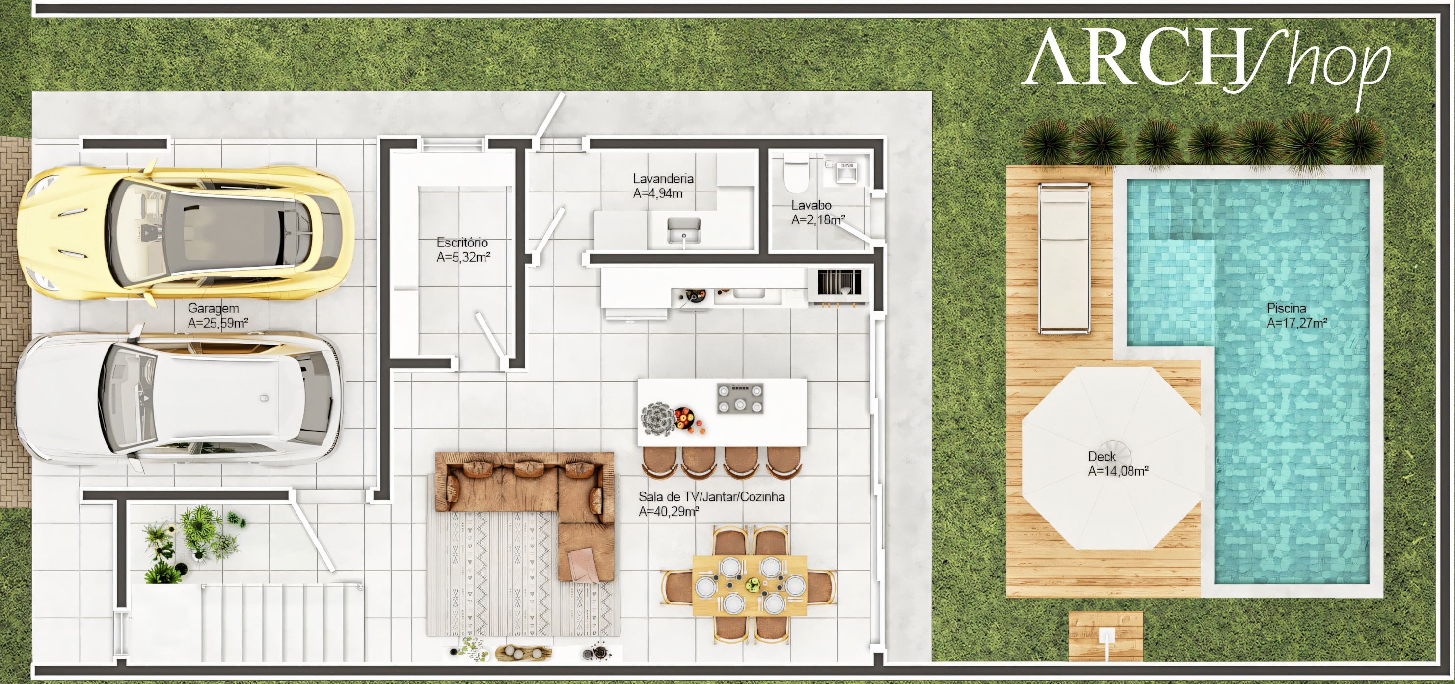 Casa em terreno 10x25.