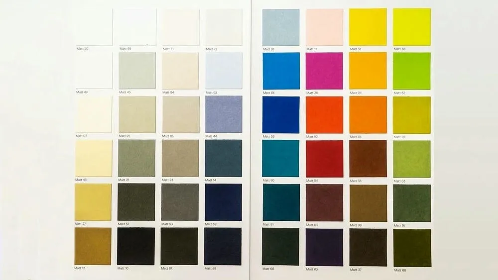 Ilustração do círculo cromático com destaque para as divisões de cores quentes e cores frias, e uma seção para cores neutras.