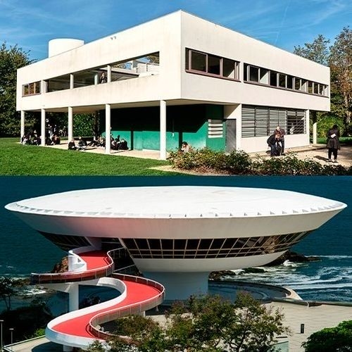 What is the difference between modern and contemporary architecture