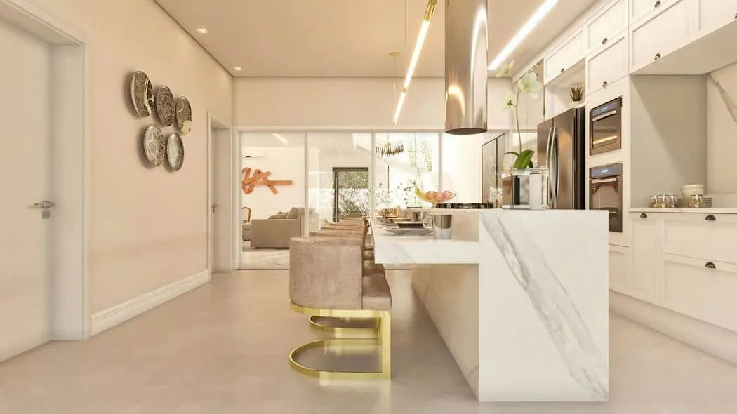 ilha-gourmet-moderna-com-bancada-marmore-e-banquetas-douradas.jpg
