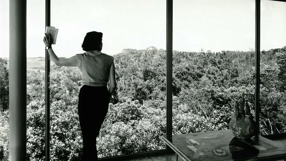 A detailed architectural model, symbolizing the complexity and vision of Lina Bo Bardi's projects.