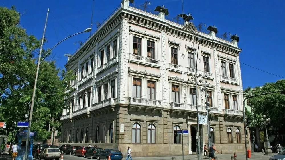 Palácio do Catete no Rio de Janeiro, antiga sede do governo brasileiro e atual Museu da República.