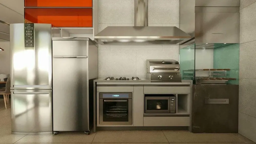 Área de ocio con piscina, barbacoa y balcón amplio, ideal para quienes les gusta recibir y aprovechar el aire libre.