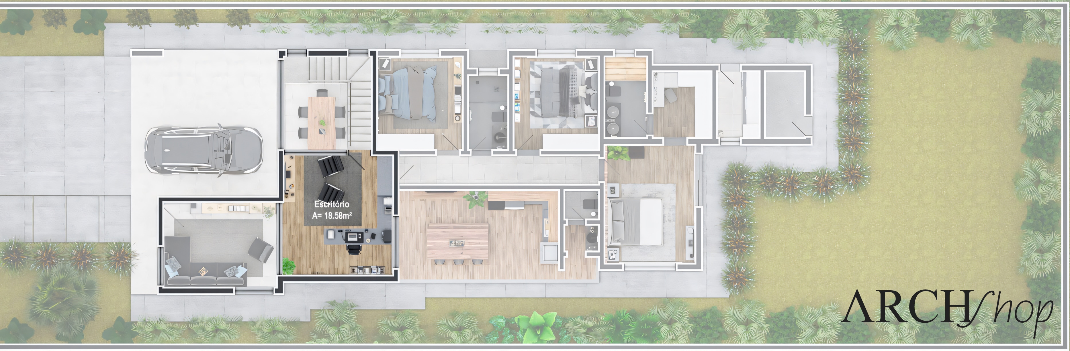 Plano 13x40.