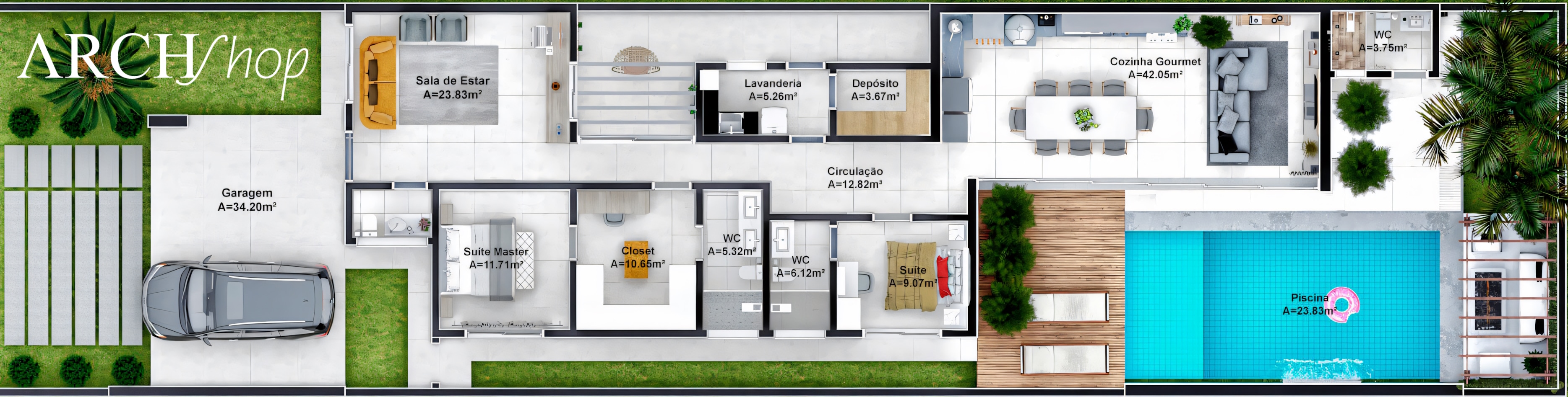 Plano listo 10x50.
