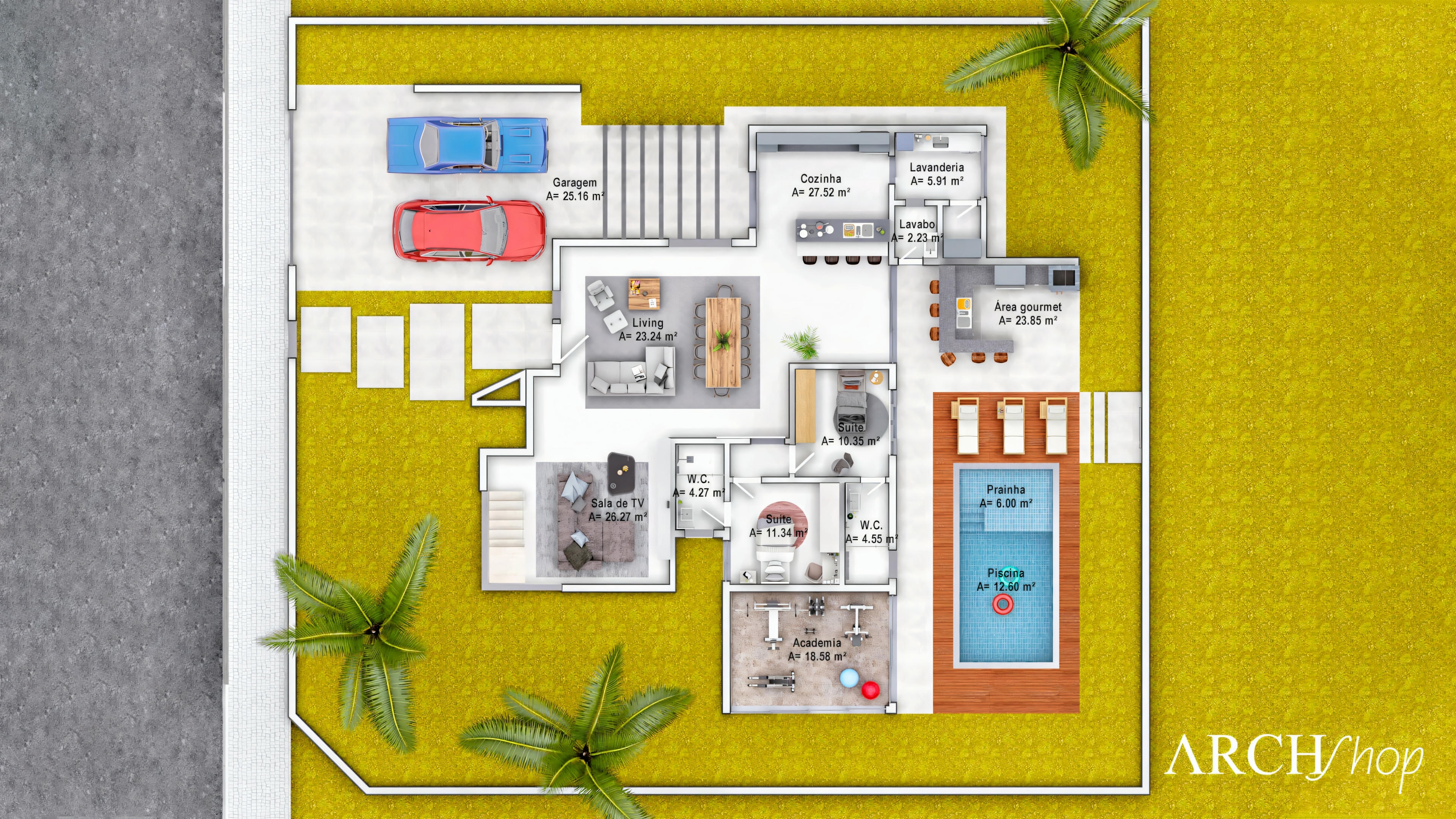 Plano listo 25x30.