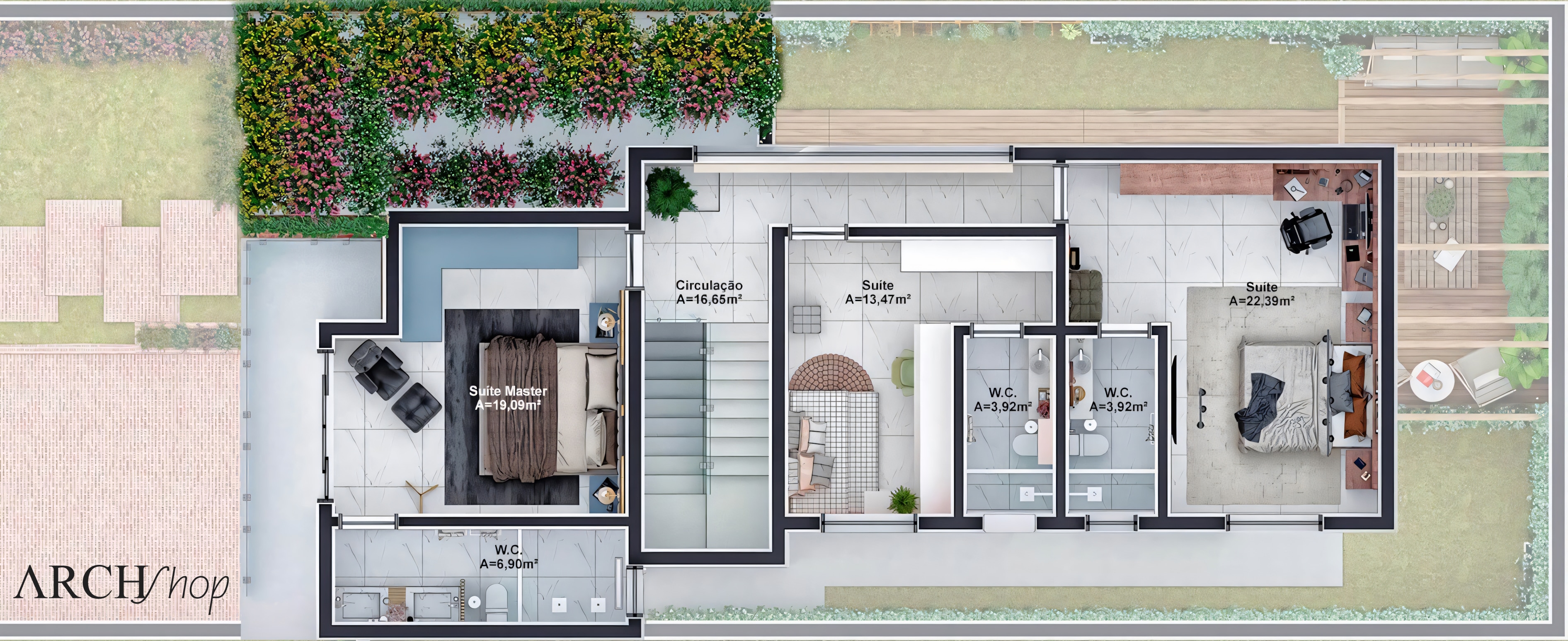 Planta 10x25.