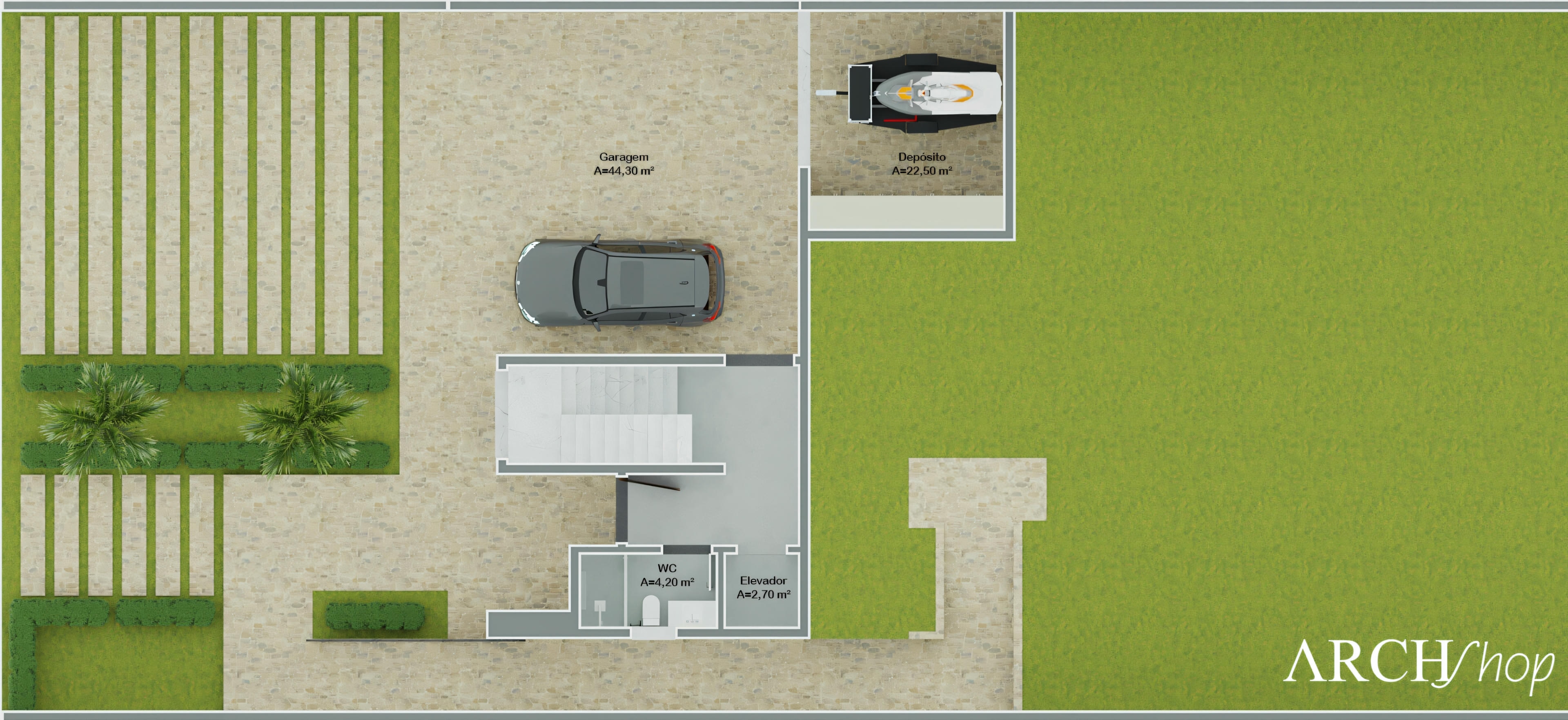 Projeto de arquitetura 15x40.