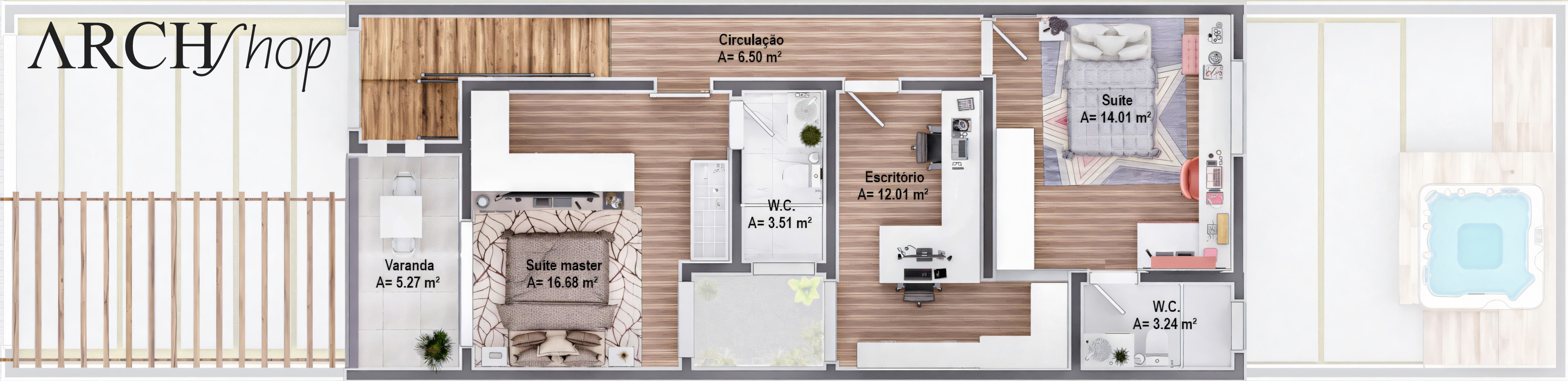 Proyecto de casa de dos pisos 6x25.