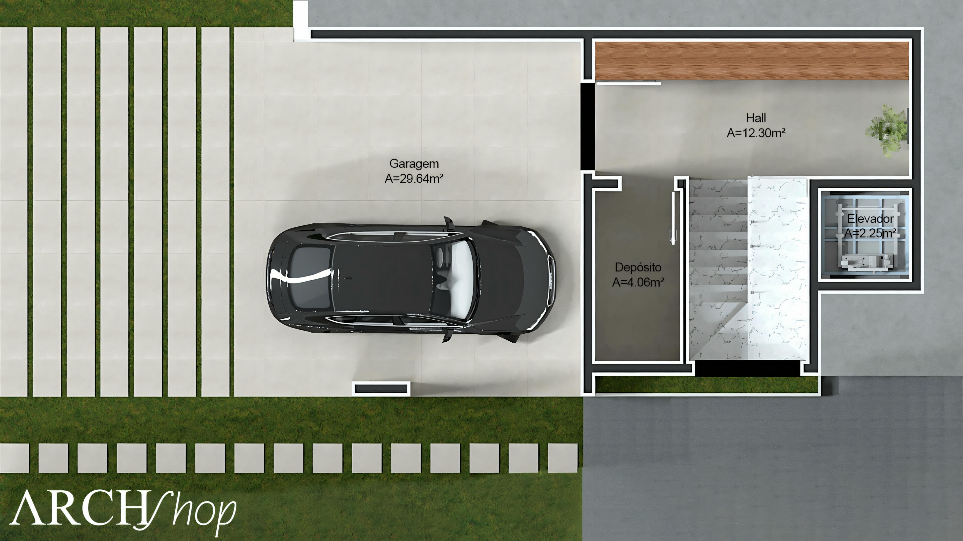 Proyecto para casa 14x30.