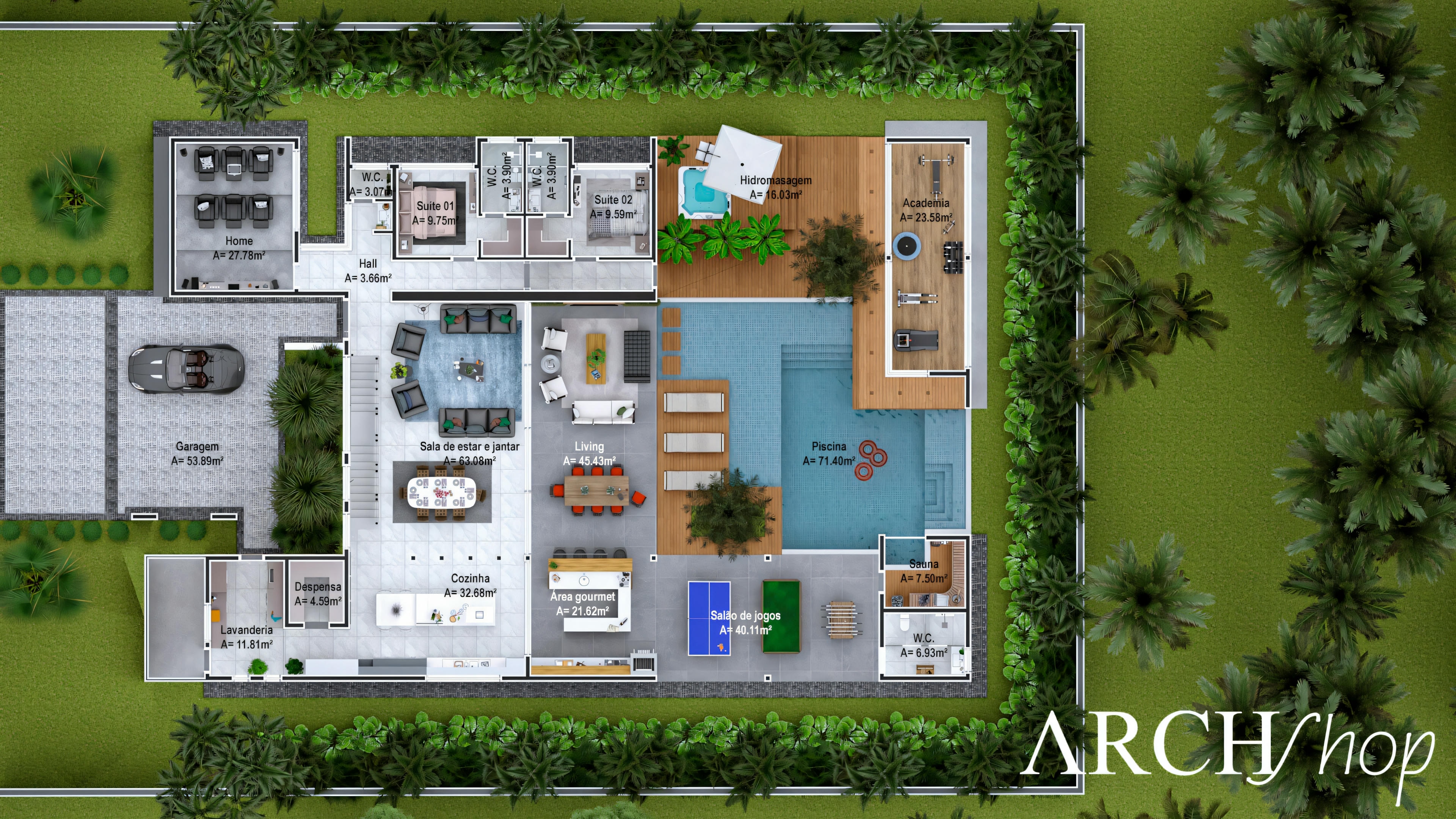 Proyecto de casa 20x35.