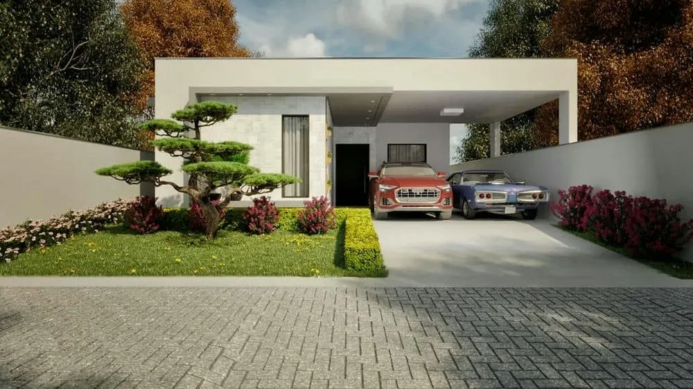 Fachada encantadora y moderna del Proyecto Nápoles, con área gourmet separada.