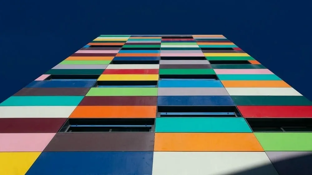 Diverse color palette, representing the psychology of colors and their meanings in architecture and design.