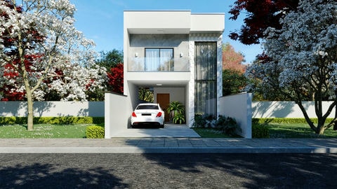 Small and modern house project.
