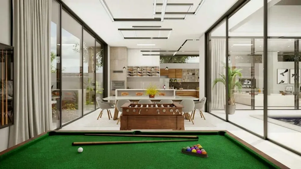 SPA with gourmet space and total integration of environments, creating a refuge of well-being and leisure.